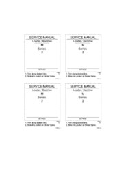 CASE 580SM Loader Backhoe Service Repair Manual Instant Download