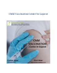Child Vaccination Center In Gujarat