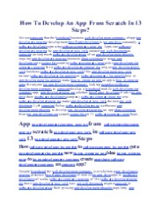 Develop A Widget For iOS App (1)