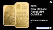 2024 & 2025 New Release Royal Mint Gold Bar