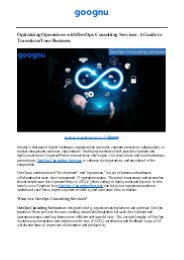 DevOps Consulting Services | Goognu (1)