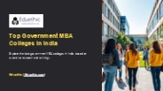 Top Government MBA Colleges In India