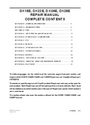 CASE IH DX22E Tractor Service Repair Manual Instant Download