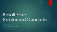 Basalt Fibre Reinforced Concrete