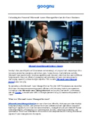 Microsoft Azure Managed Services | Goognu (1)