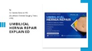 Umbilical Hernia Repair Explained
