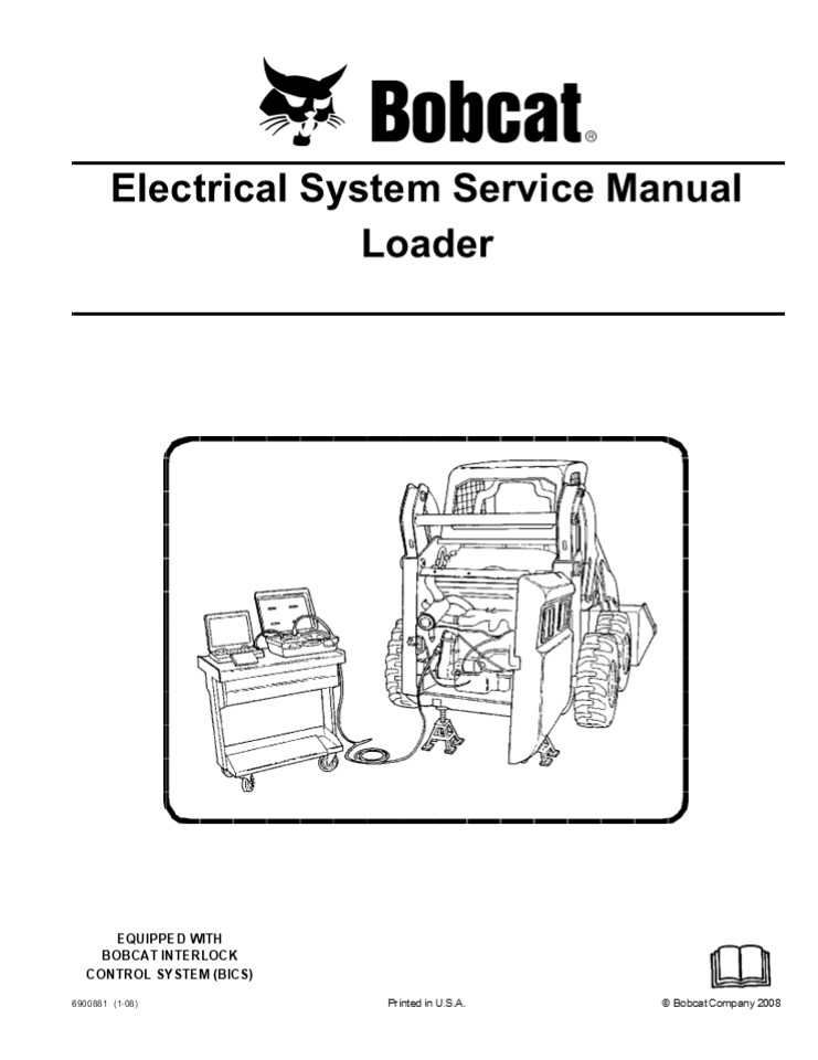 Bobcat Electrical System Service Repair Manual Instant Download (1)