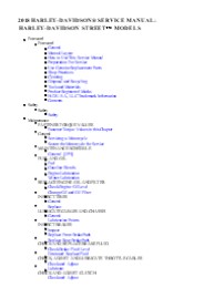 2018 Harley Davidson Street Service Repair Manual Instant Download