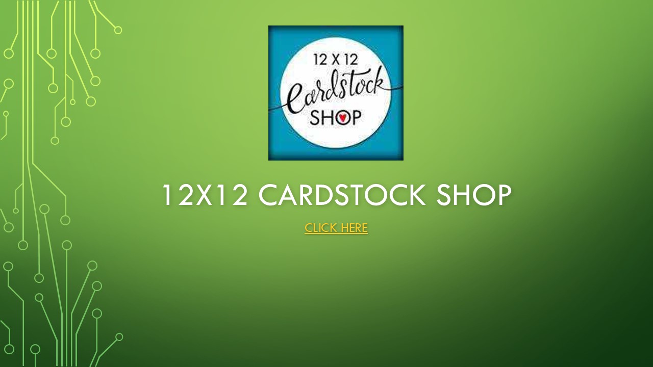 12x12 Cardstock shop Mixed Blog