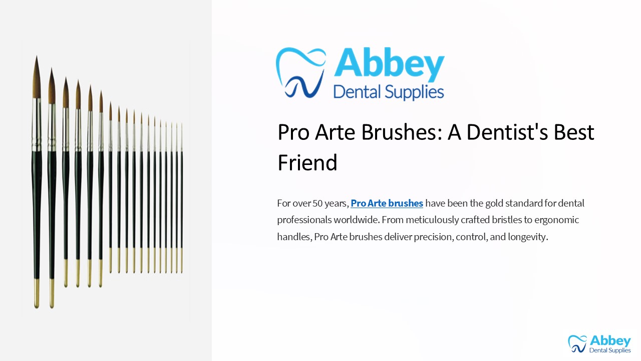 Pro arte brushes