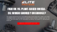 Fish Oil vs. Plant-Based Omega-3s: Which Should You Choose?
