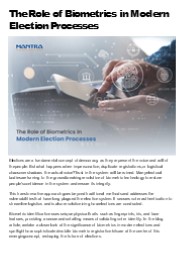 The Role of Biometrics in Modern Election Processes