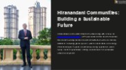 Hiranandani Communities: Building a Sustainable Future