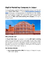 Digital Marketing Company in Jaipur