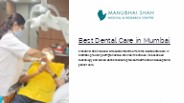 Best Dental Care in Mumbai
