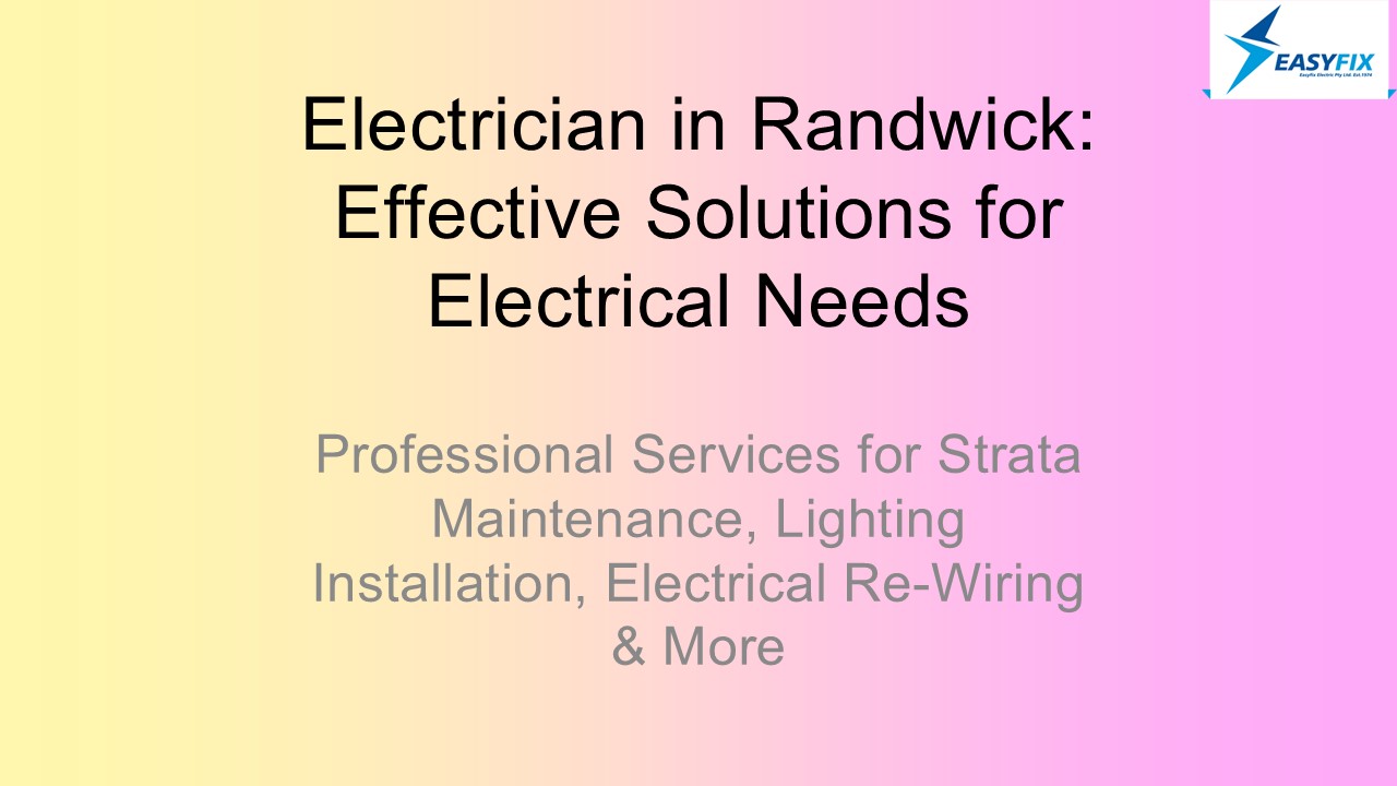 Electrician Randwick (1)