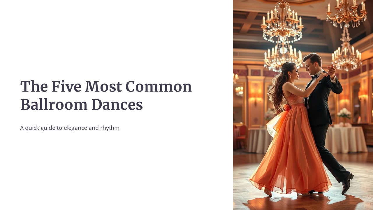 The Five Most Common Ballroom Dances