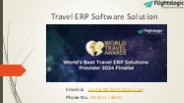 Travel ERP Software Solution 1