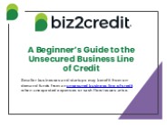 Guide to Unsecured Line of Credit for Business