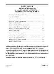 CASE IH DX34 Tractor Service Repair Manual Instant Download