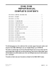 CASE IH DX55 Tractor Service Repair Manual Instant Download 1