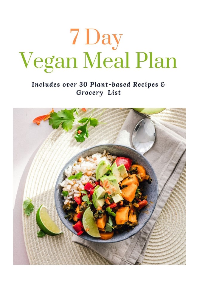 FREE 7 days Vegan Meal Plan