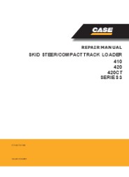 CASE 410 Skid Steer Service Repair Manual Instant Download