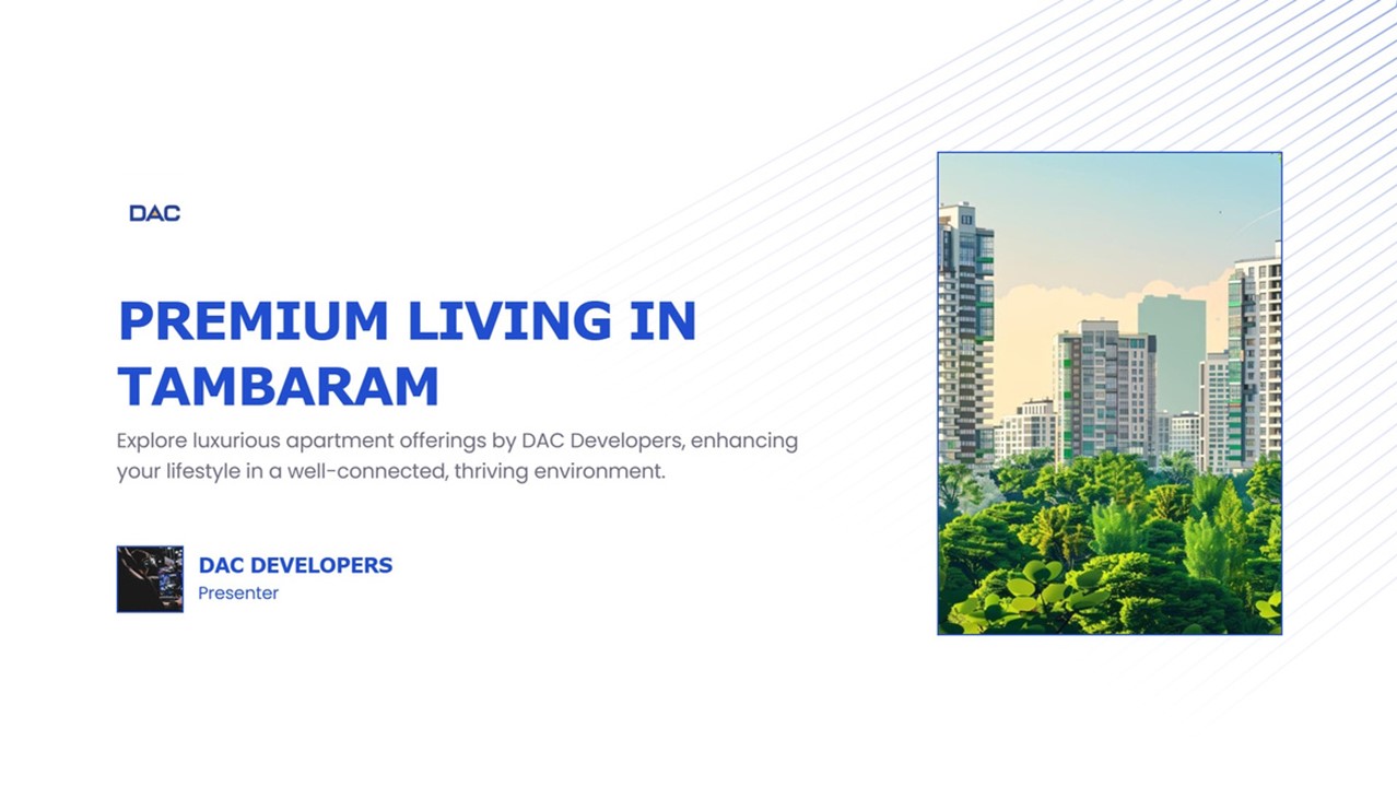 Premium Apartments in Tambaram by DAC Developers