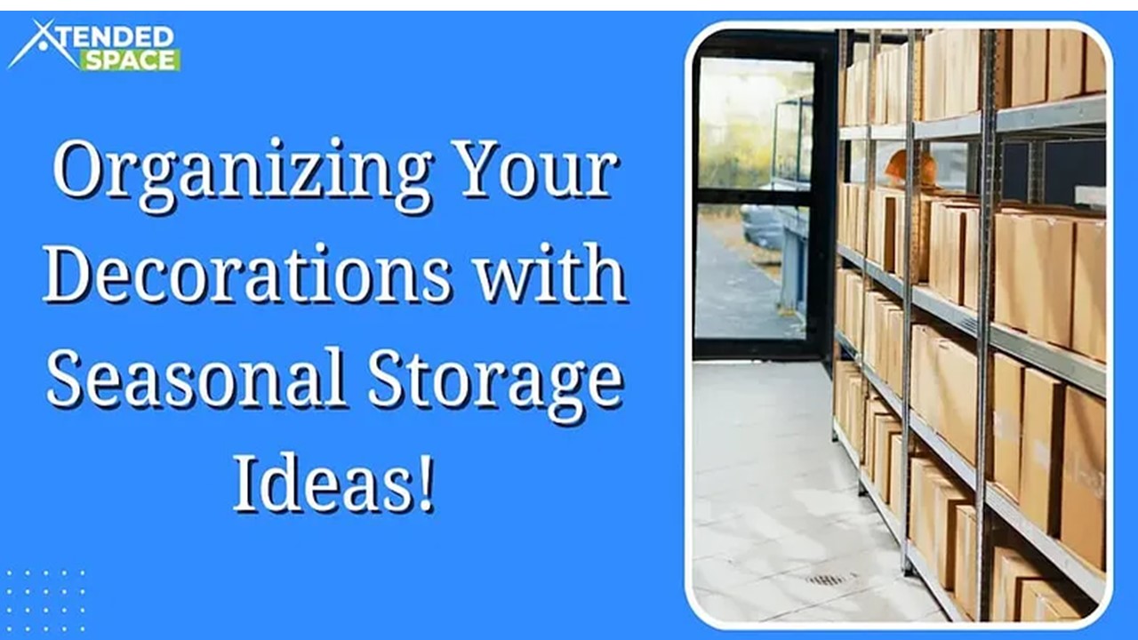 Using Seasonal Storage Ideas to Organize Your Decorations!