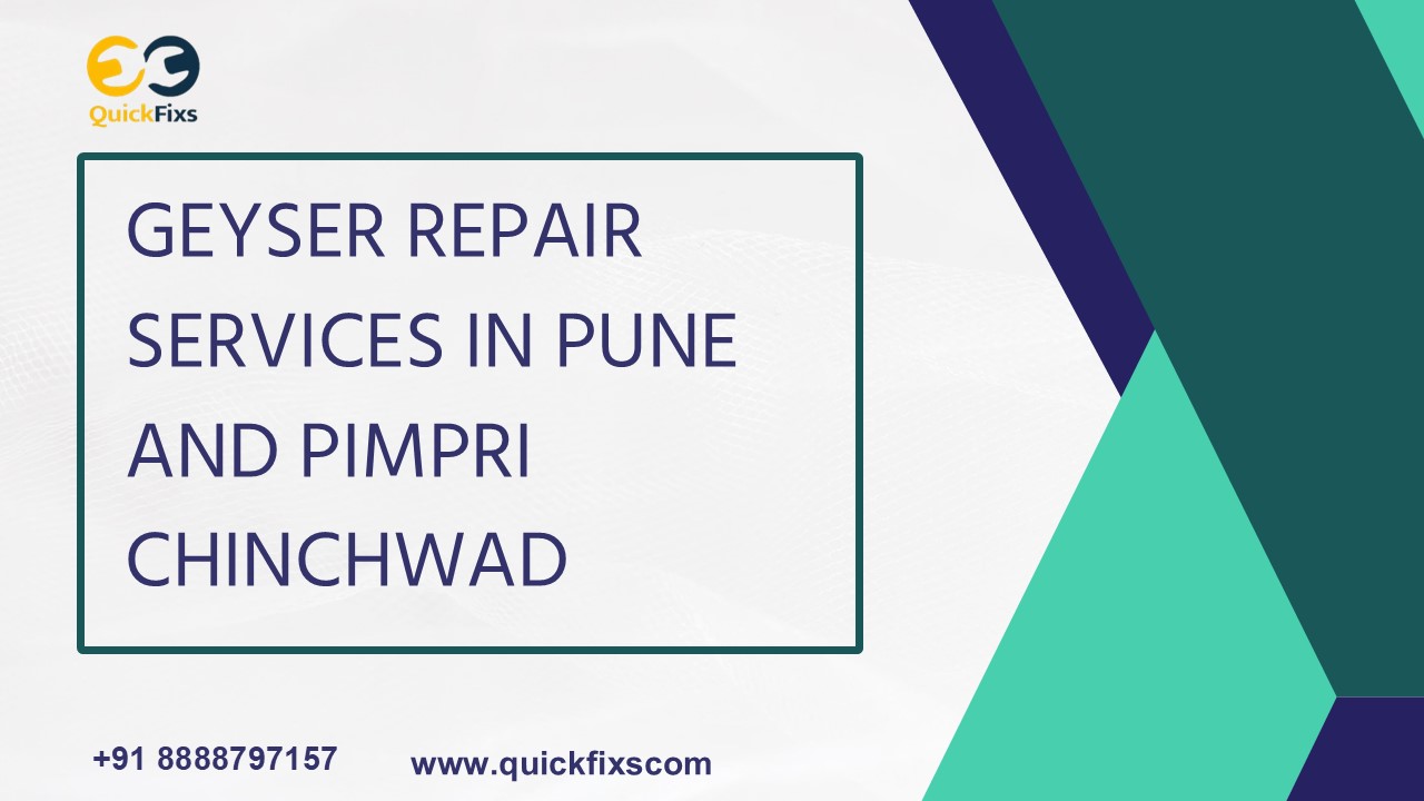 geyser repair services in pune and pimpri chinchwad