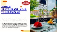 Indian Restaurant Near Vogelenzang