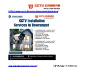 CCTV Installation Services in Bowrampet Hyd
