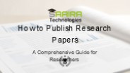 How to Publish your research paper