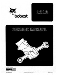 BOBCAT 1213 FELLER BUNCHER Service Repair Manual Instant Download