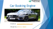 Car Booking Engine