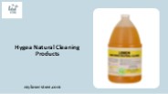 Hygea Natural Cleaning Products