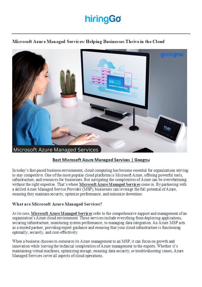 Expert AIOps Consulting Services | Goognu (1)