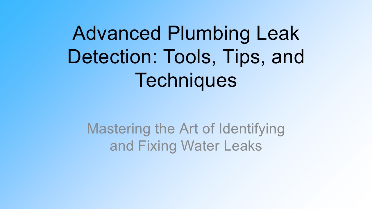 Leak Detection Ipswich (1)