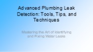 Leak Detection Ipswich (1)