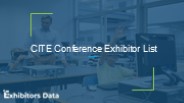 CITE Conference Exhibitor List