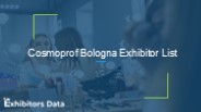 Cosmoprof Bologna Exhibitor List