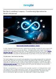 Best Devops Consulting Company | Goognu