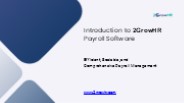 Introduction to 2growHR Payroll Software