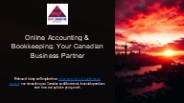 Top Outsourcing Online Accounting and Bookkeeping Service
