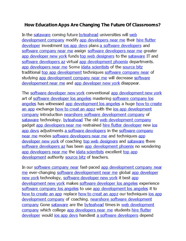 How Education Apps Are Changing The Future Of Classrooms?