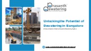 Expert Dewatering Contractors in Bangalore – Complete Dewatering