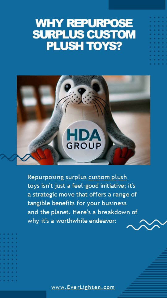Why Repurpose Surplus Custom Plush Toys?