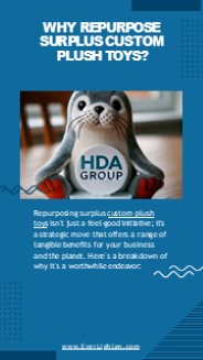Why Repurpose Surplus Custom Plush Toys?