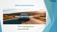 White Label Solutions