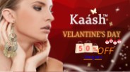 50% Off at Kaash Valentine’s Sale
